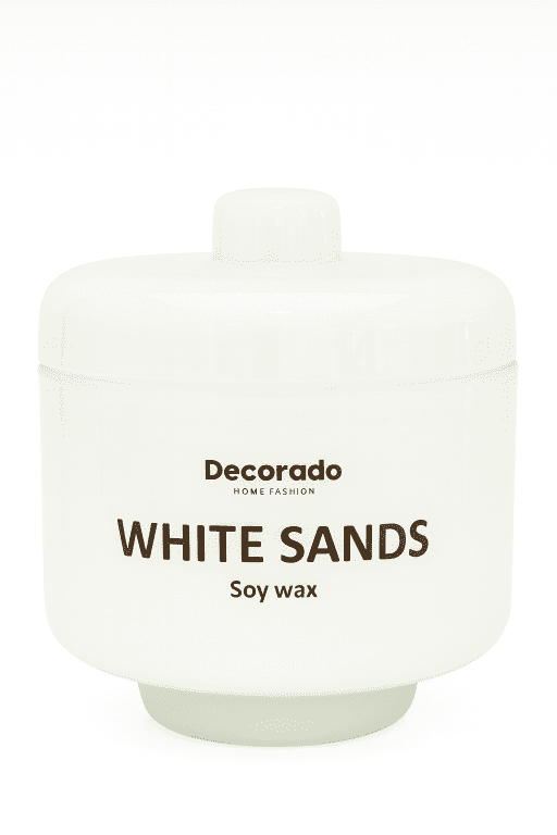 נר סויה לומה WHITE SANDS לבן